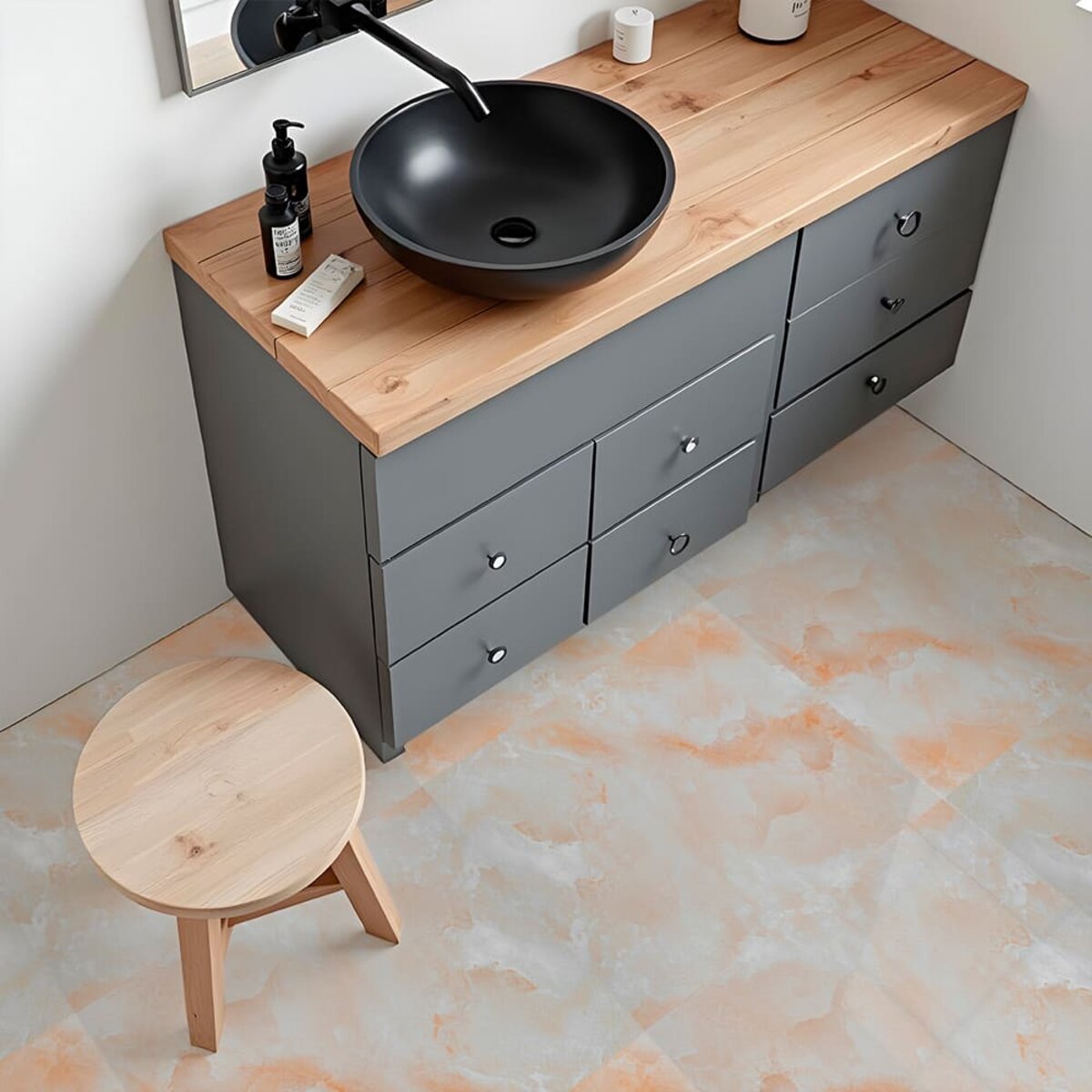 Самоклеюча LVT плитка 457х457х1.5мм (D) SW-00002459 - Image 4