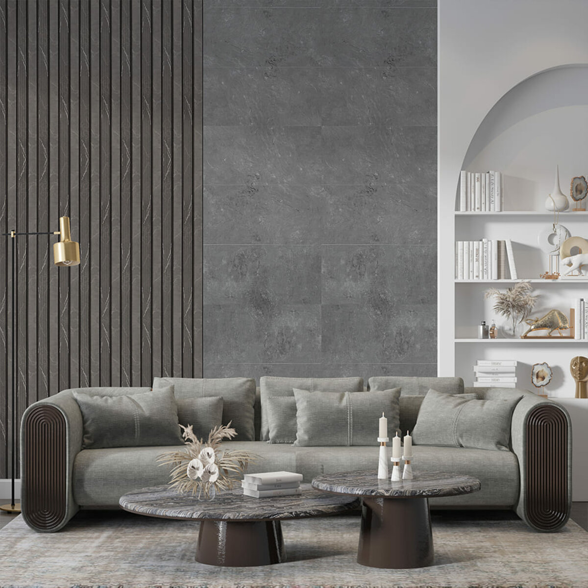 Самоклеюча стінова PET плитка 600х300х2мм SW-00002330 - Image 5