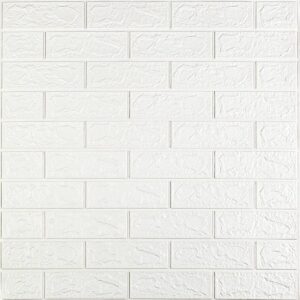 Панель стінова 3D 700х770х2мм Білий SW-00001914