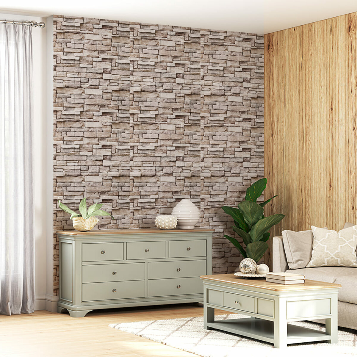 Панель стінова 3D 700х770х2мм Катиринославська цегла SW-00001913 - Image 5